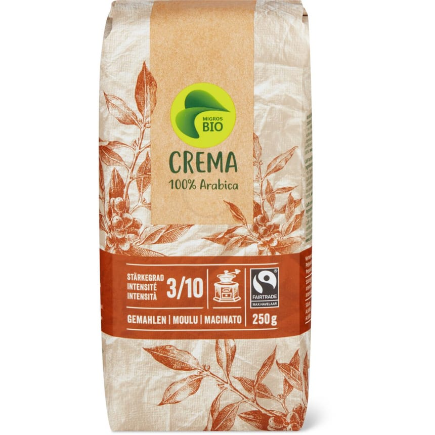 Bio Fairtrade Kaffee gemahlen