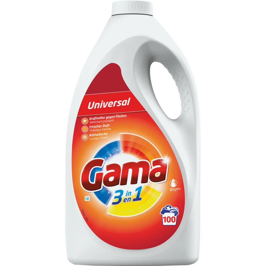 Gama Flüssigwaschmittel Universal 100 Waschgänge