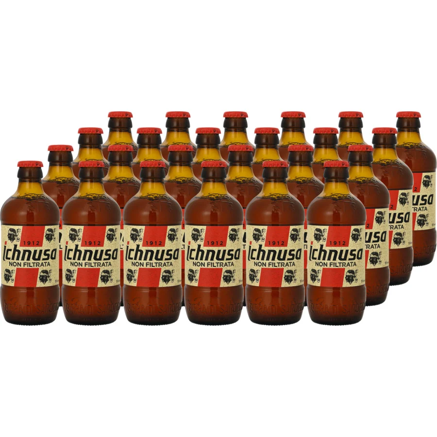 Birra Ichnusa Non Filtrata 24 x 33 cl