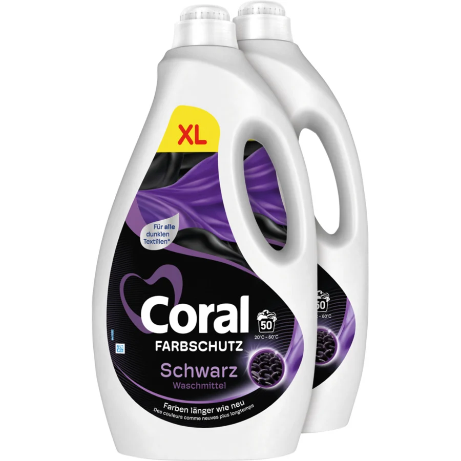 Coral Flüssigwaschmittel Black Velvet