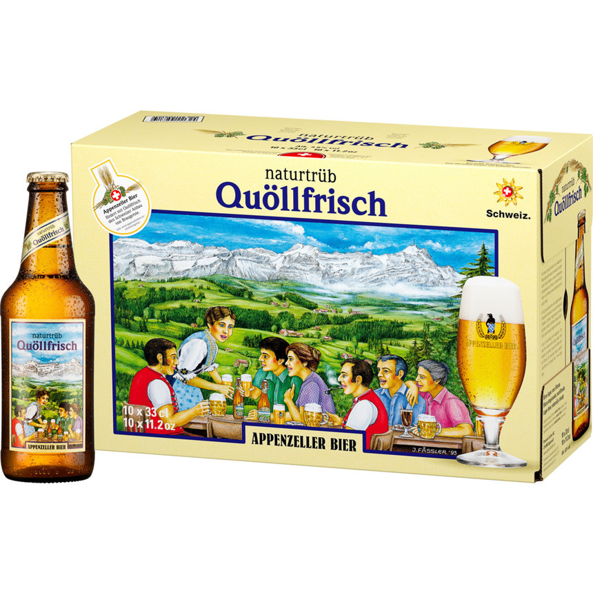 Appenzeller Bier Quöllfrisch naturtrüb