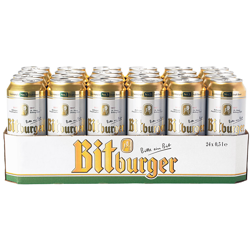 Bitburger Bier 24x50cl