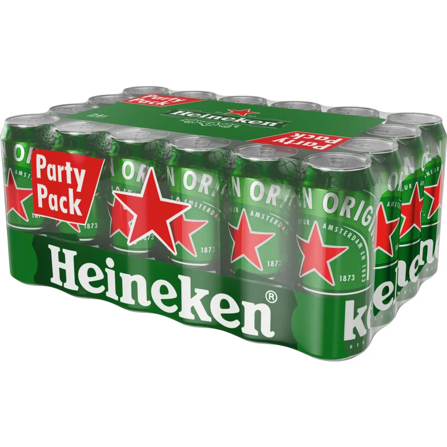 Heineken Premium Bier 24 x 50 cl, Dosen
