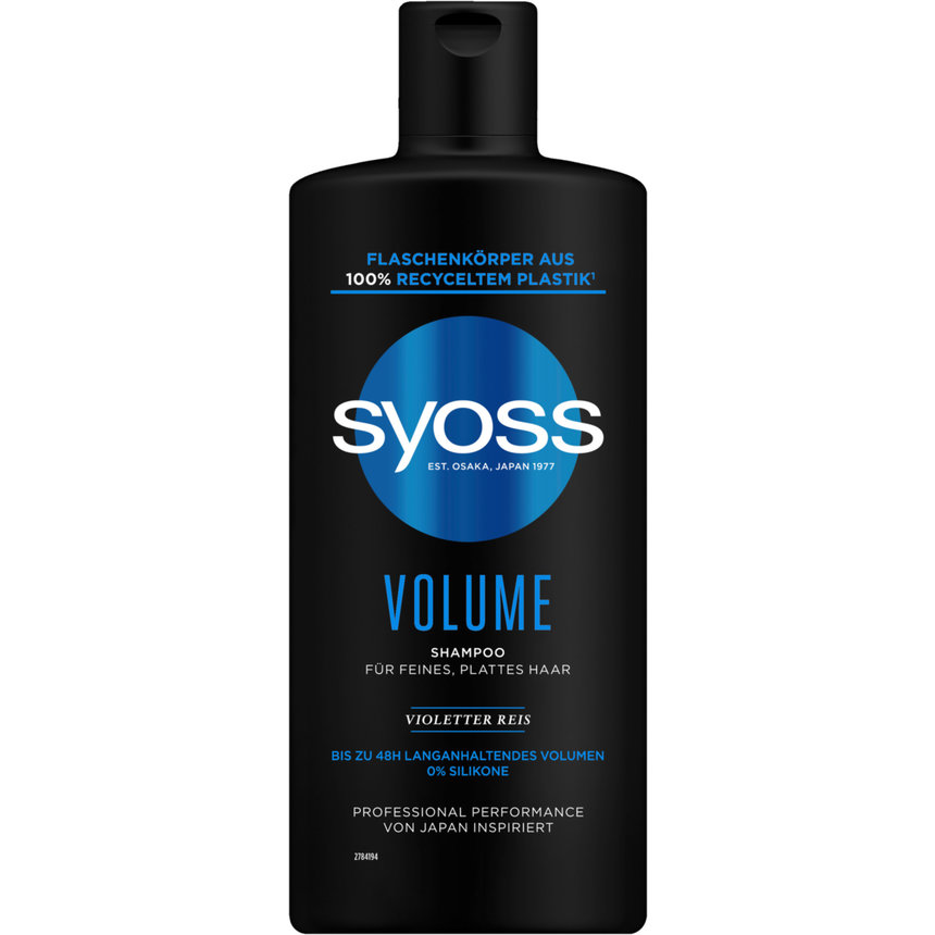 Syoss Shampoo Men Intense Clean 2x440ml