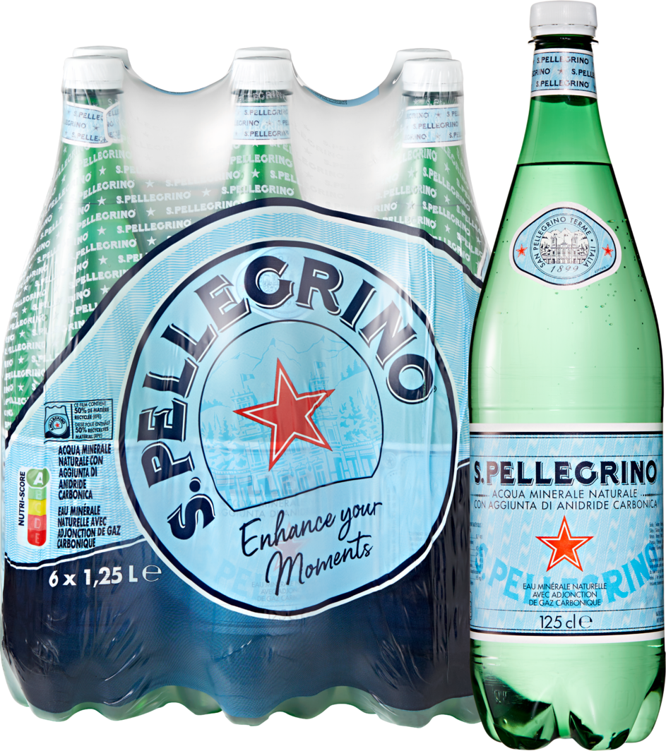 San Pellegrino Mineralwasser