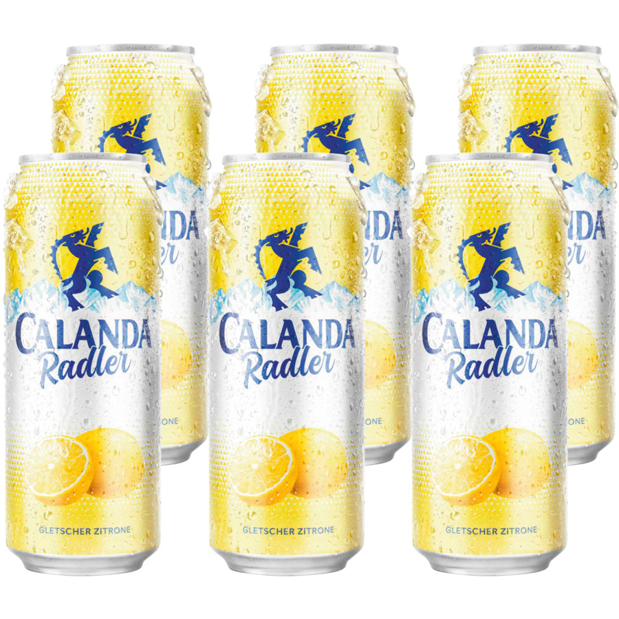 Calanda Radler Zitrone 6 x 50 cl Dosen