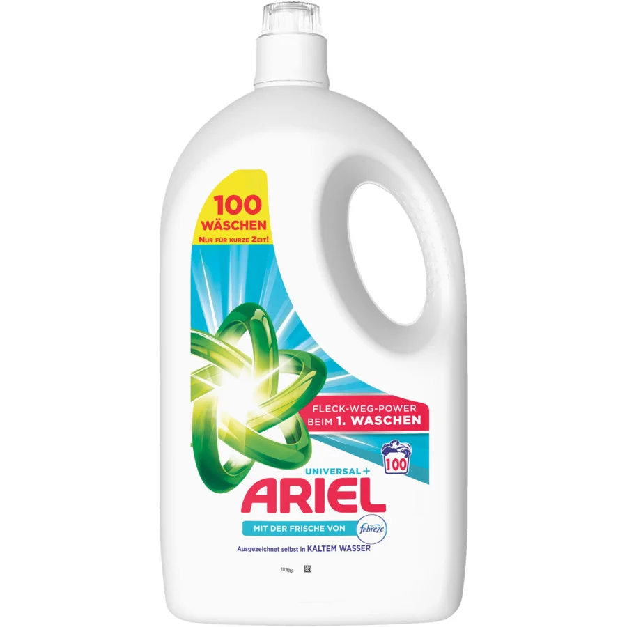 Ariel Flüssigwaschmittel Febreze 111 Waschgänge