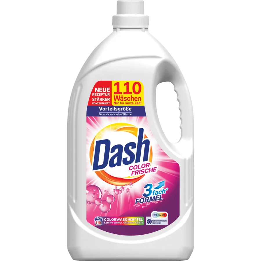 Dash Flüssig Waschmittel Color Frische 110 Waschgänge