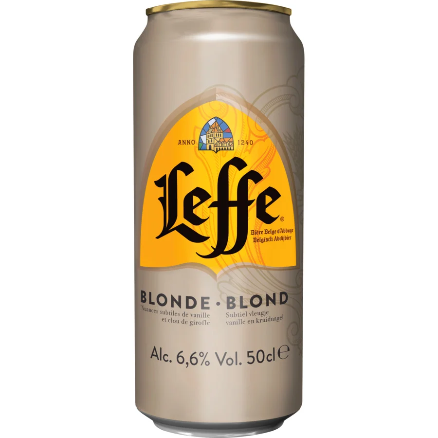 Leffe Blonde Bier Dose 24 x 50 cl