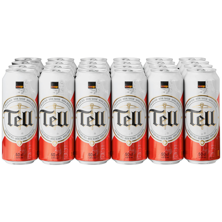 Tell Bier 24x50cl