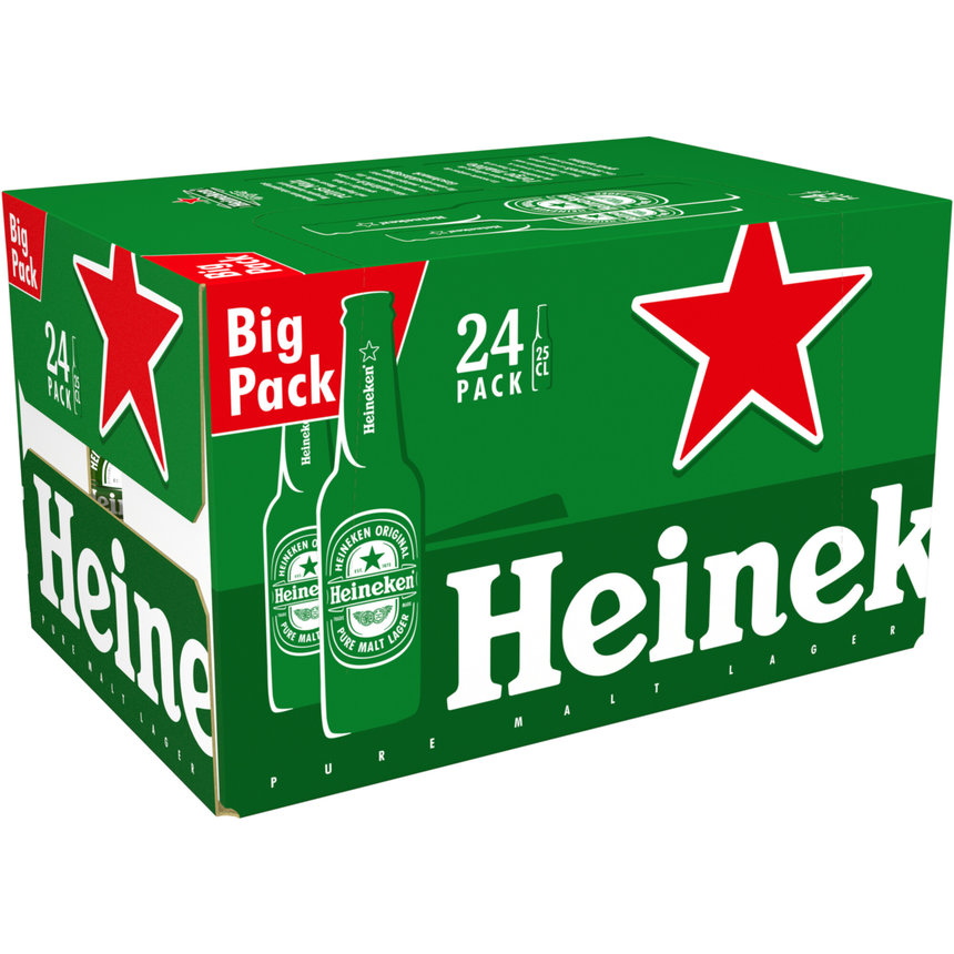 Heineken Bier 24x25cl