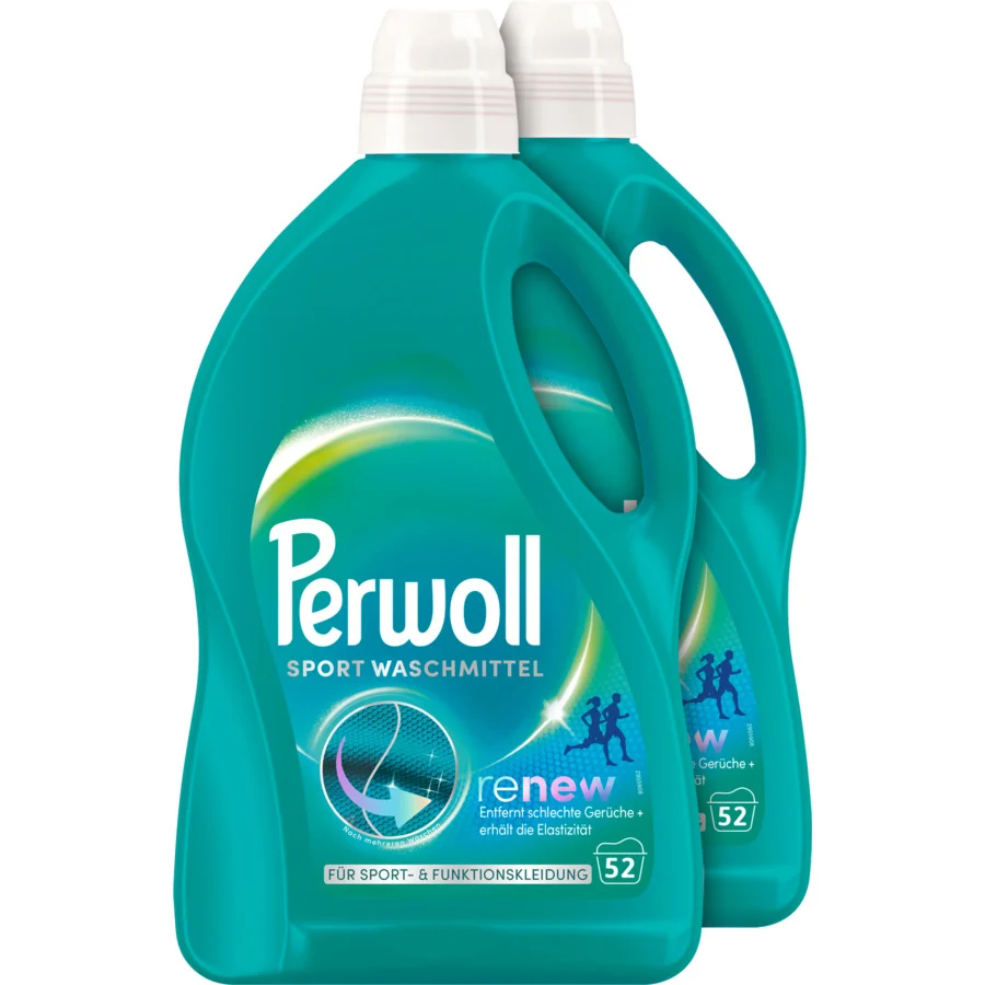 Perwoll Flüssigwaschmittel Sport 3 x 52 Waschgänge