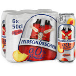 Feldschlösschen Panaché 0.0% Pfirsich Alkoholfrei Biermischgetränk 6x50cl