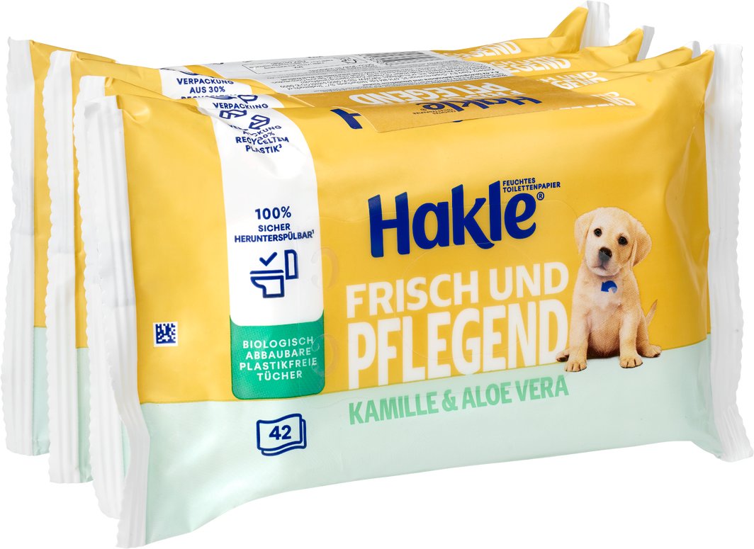Hakle Toilettenpapier Pflegende Sauberkeit