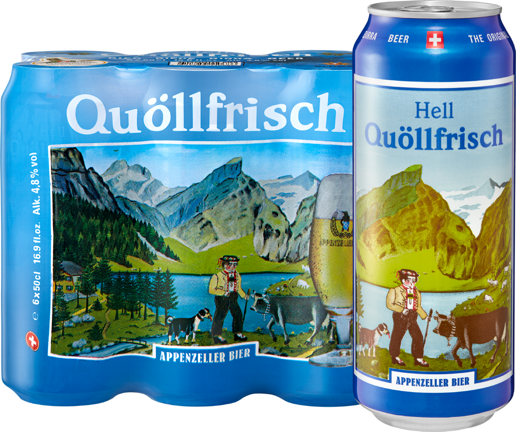 Appenzeller Bier Quöllfrisch hell