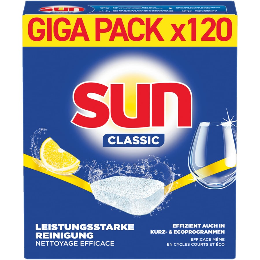 Sun Geschirrspülgel All in 1 Lemon